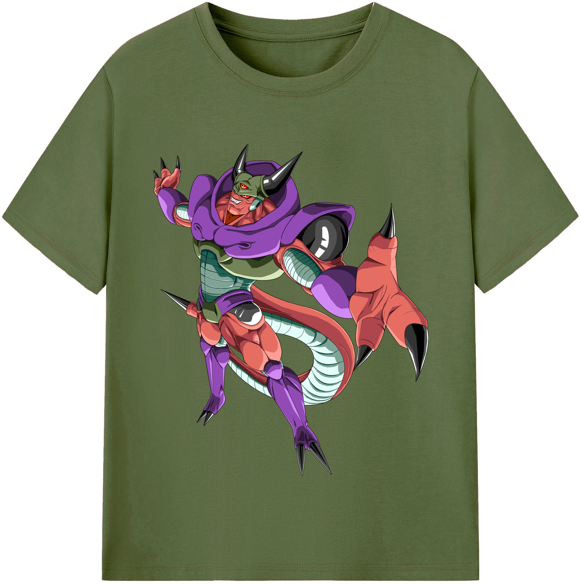 （画像用） ドラゴンボール ジャネンバ DRAGON BALL Janemba 綿100％半袖Tシャツ（フロントプリント）